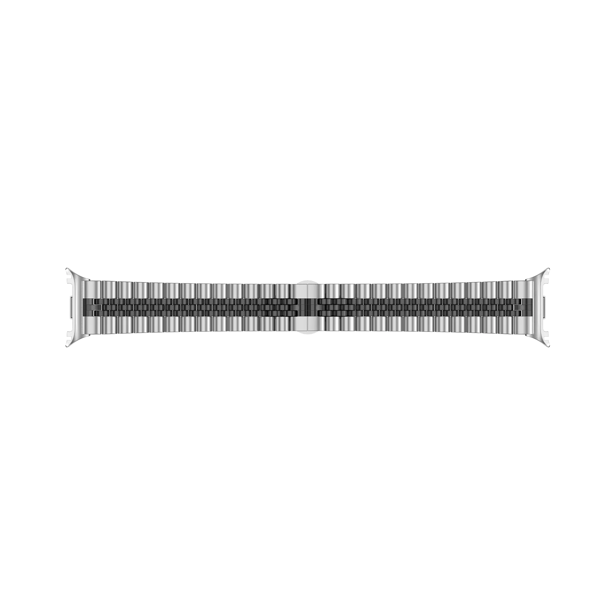 Samsung Galaxy Watch 8 - 40mm Jubilee Steel Strap (Silver/Black)