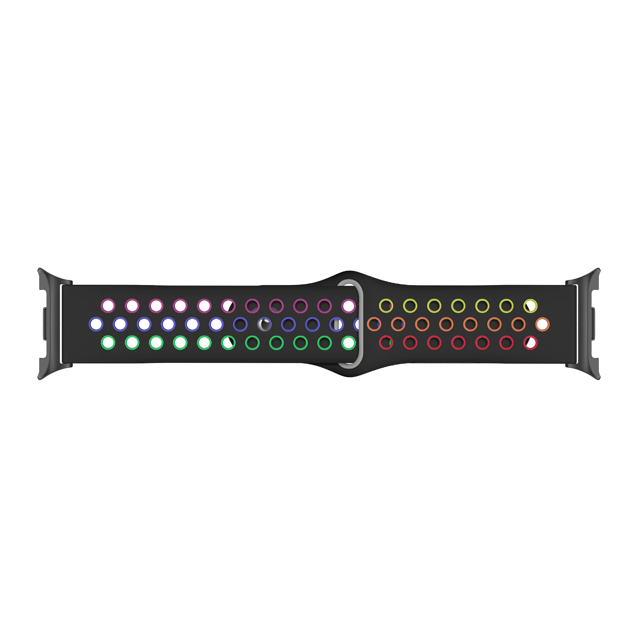 Samsung Galaxy Watch 9 - 40mm Sport Strap (Black/Colourful)