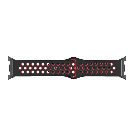 Samsung Galaxy Watch 8 - 40mm Sport Strap (Black/Red)