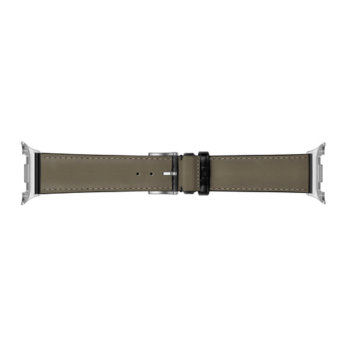 Samsung Galaxy Watch 8 Classic Leather Crocodile Strap (Black)