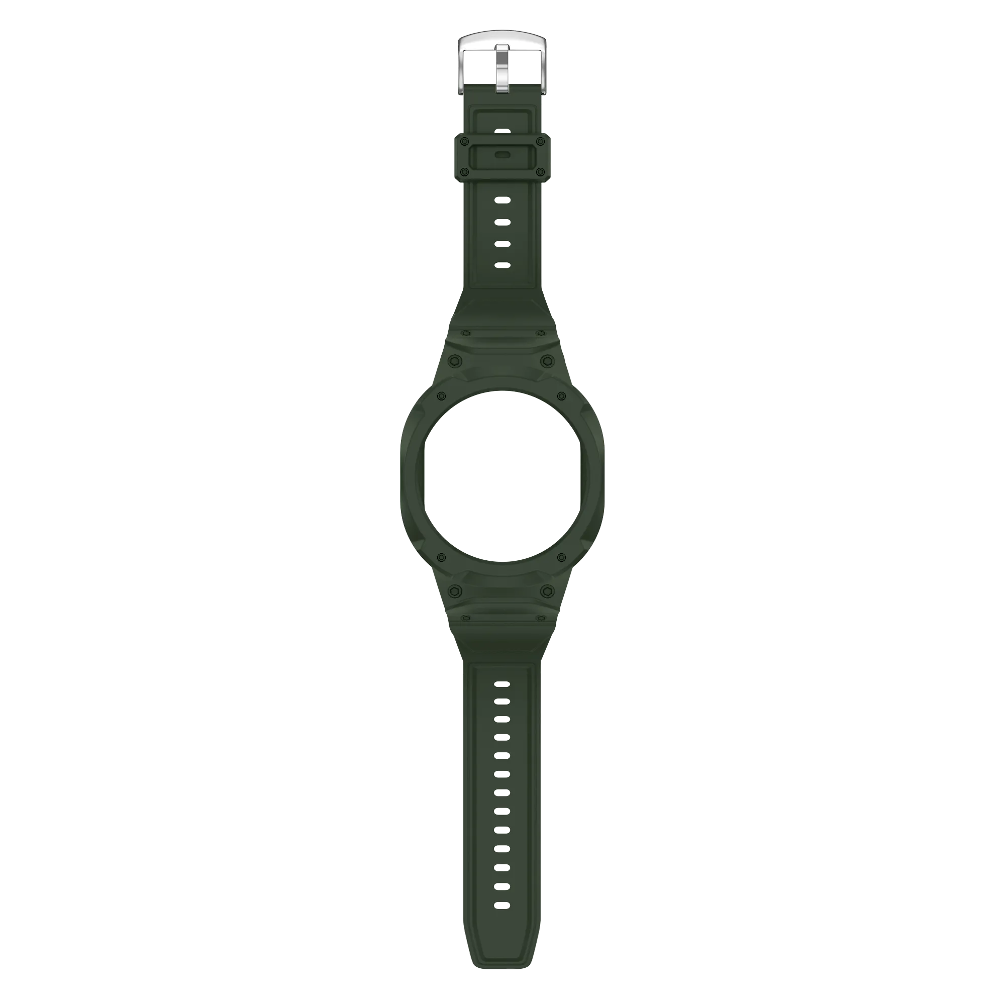 Samsung Galaxy Watch 8 - 44mm TPU Strap with Frame (Green)