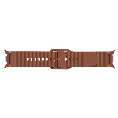 Samsung Galaxy Watch 8 Classic Wave Silicone Strap (Brown)