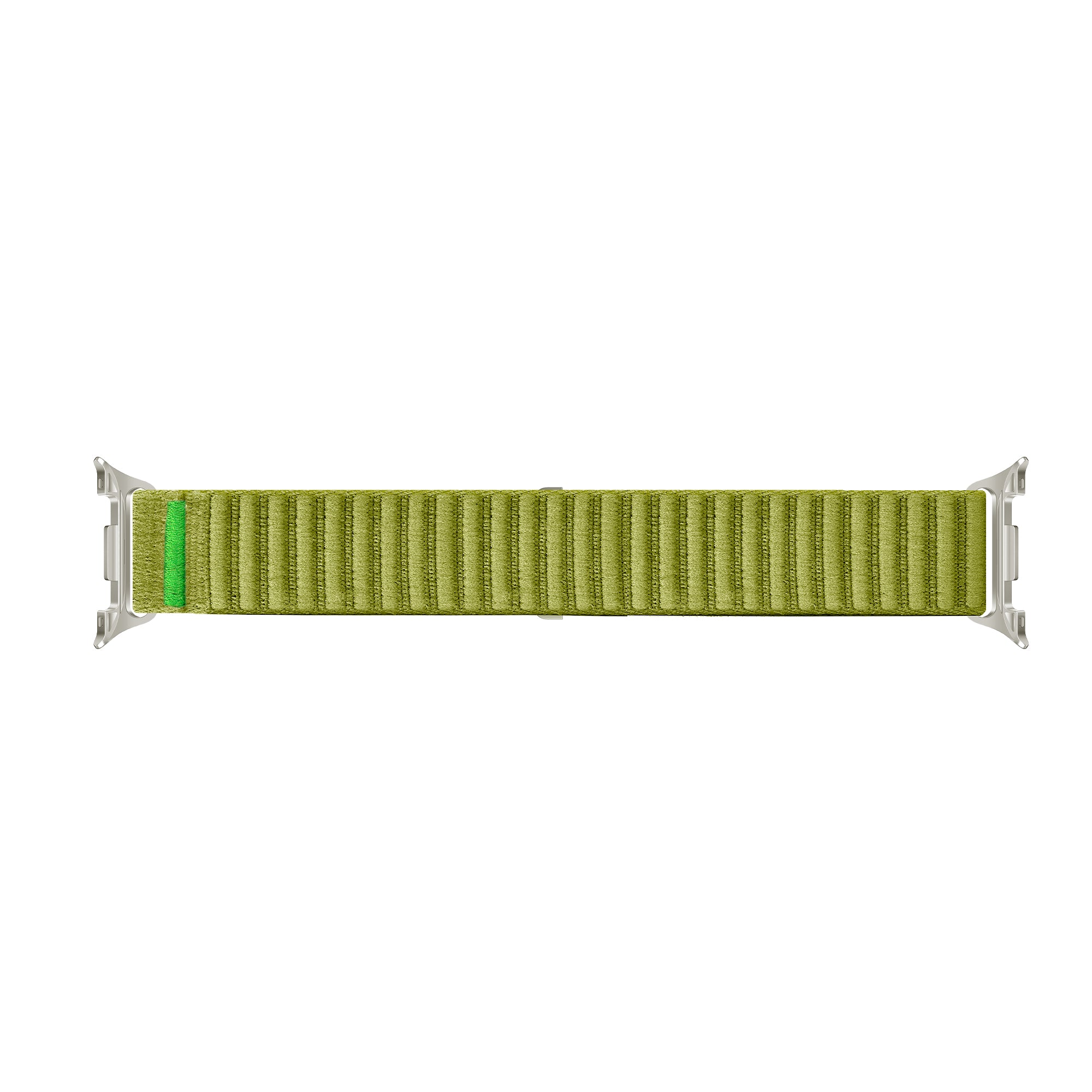 Samsung Galaxy Watch 9 - 44mm Wave Nylon Strap (Field Green)