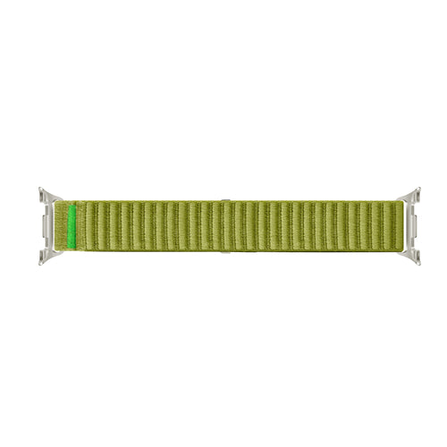 Samsung Galaxy Watch 8 - 44mm Wave Nylon Strap (Field Green)