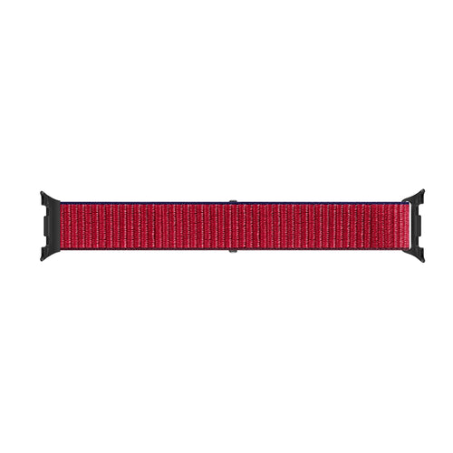 Samsung Galaxy Watch 9 - 40mm Nylon Strap (Red Mix)
