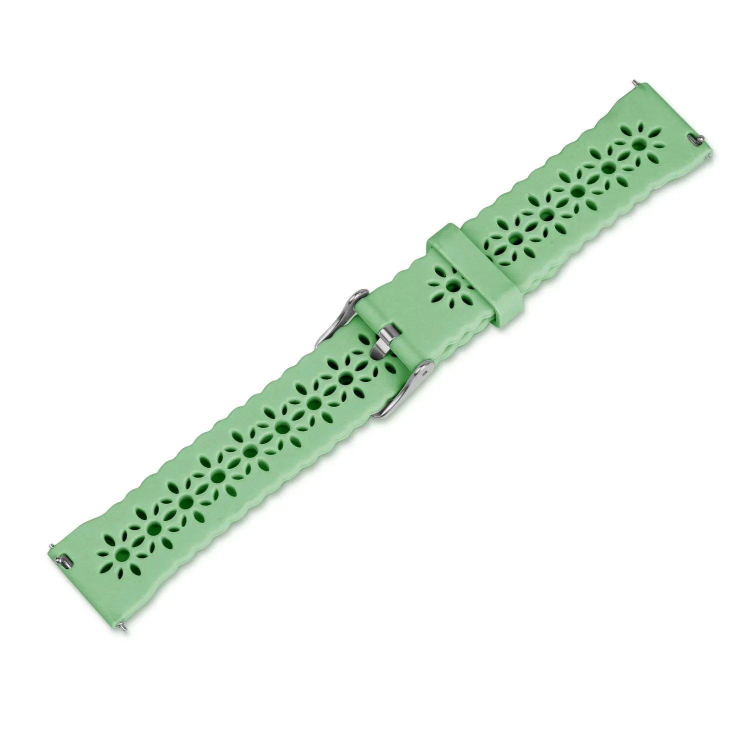 Amazfit Bip U (Pro) Patterned Silicone Strap (Green)