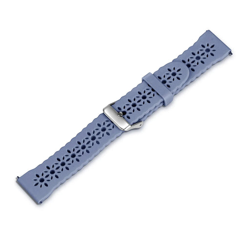 Coros Apex 2 Patterned Silicone Strap (Lavender Grey)