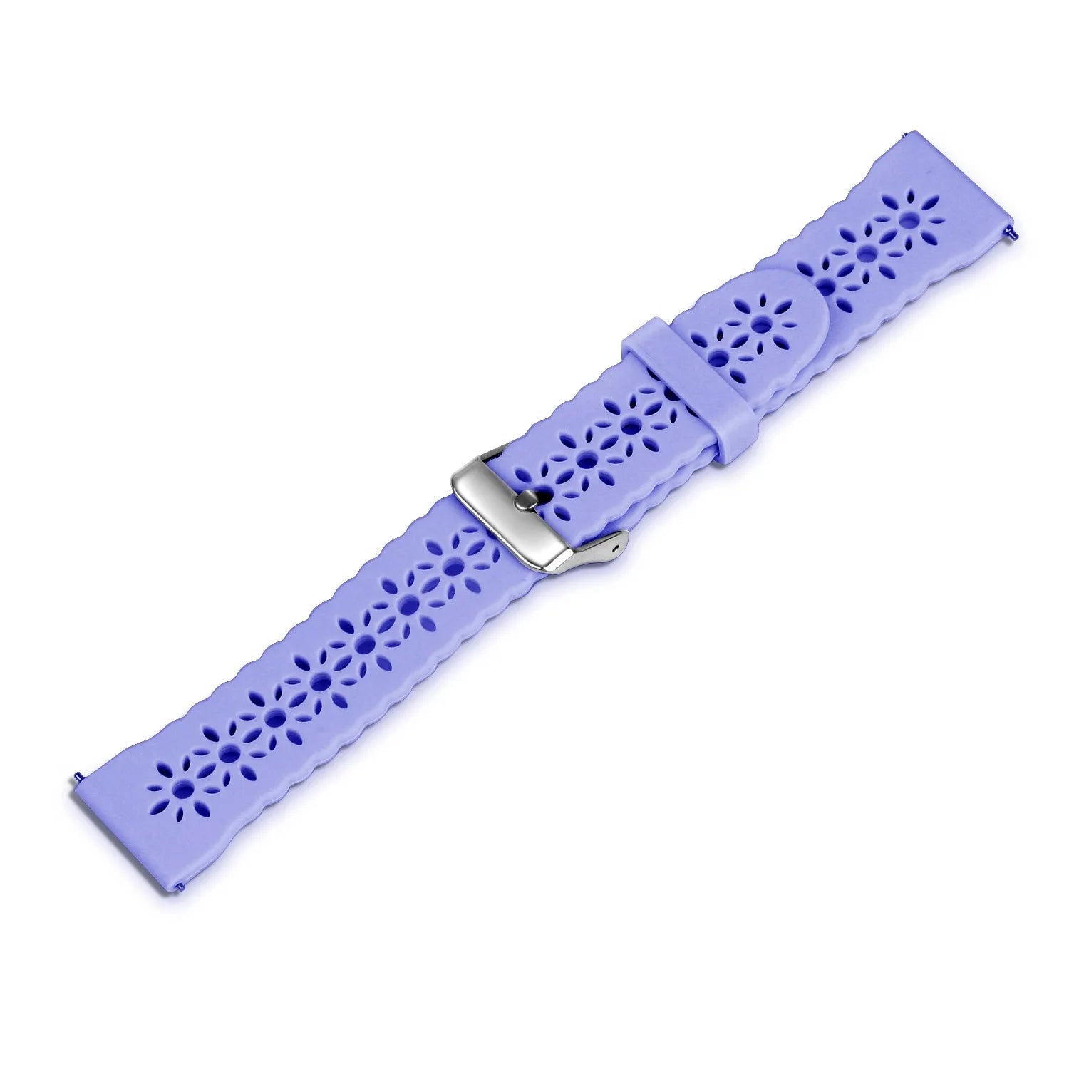 Amazfit GTS 4 Patterned Silicone Strap (Lilac)
