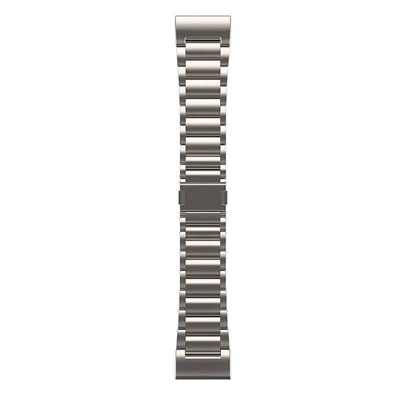 Magnetic Titanium Strap, laid flat, joined, direct top view