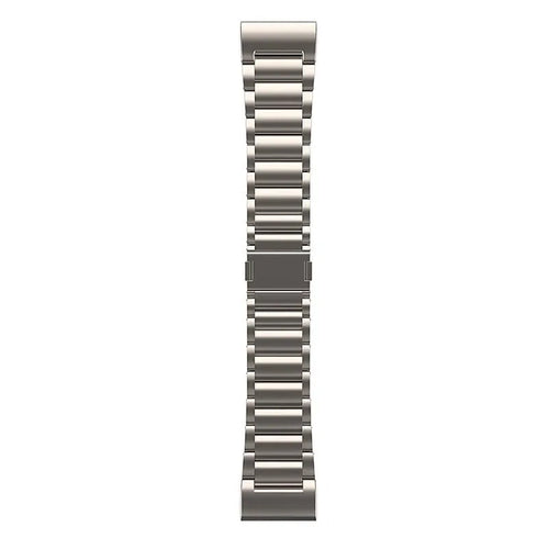 Magnetic Titanium Strap, laid flat, joined, direct top view