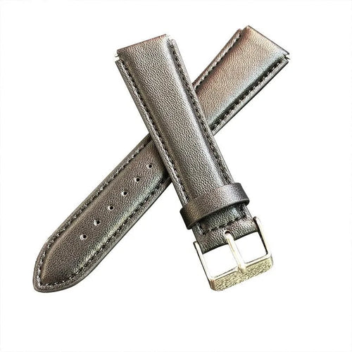 Fossil Gen 4 Venture (HR) Leather Strap (Black)