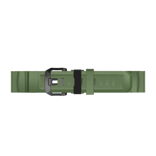 Garmin Tactix 8 - 47mm Trail Silicone Strap (Dark Green)