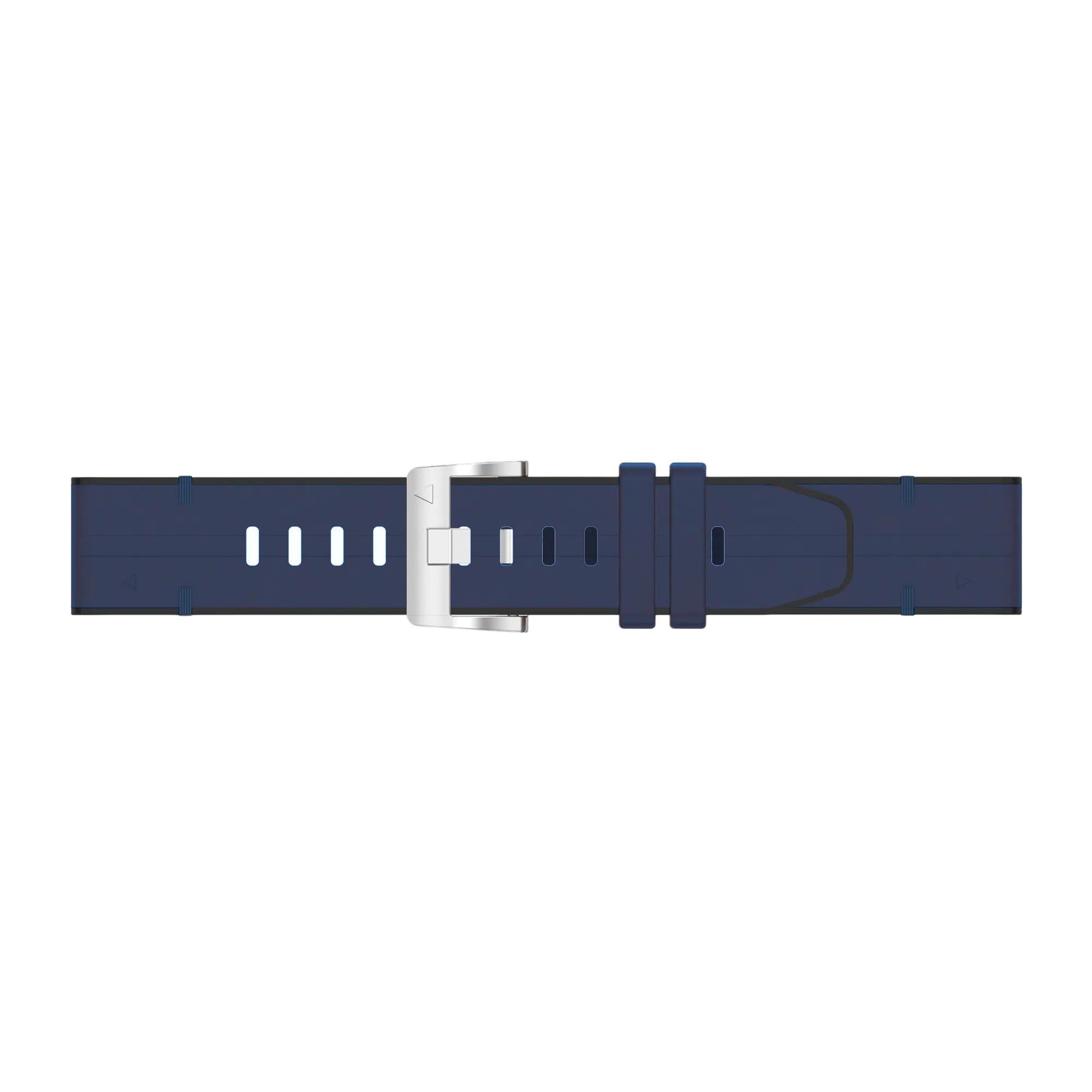 Garmin Fenix E Leather Hybrid Strap (Blue)