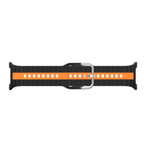 Samsung Galaxy Watch 8 - 40mm Dual Sport Strap (Black/Orange)