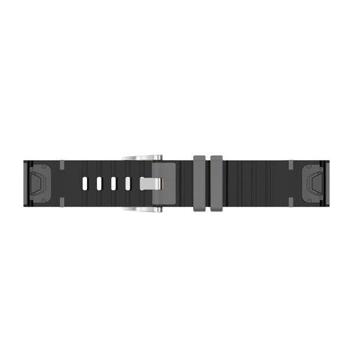 Garmin Quatix 3 / 6x / 7x Solar Leather Hybrid Strap (Grey)
