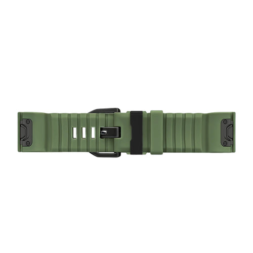 Garmin Tactix 8 - 47mm Trail Silicone Strap (Dark Green)
