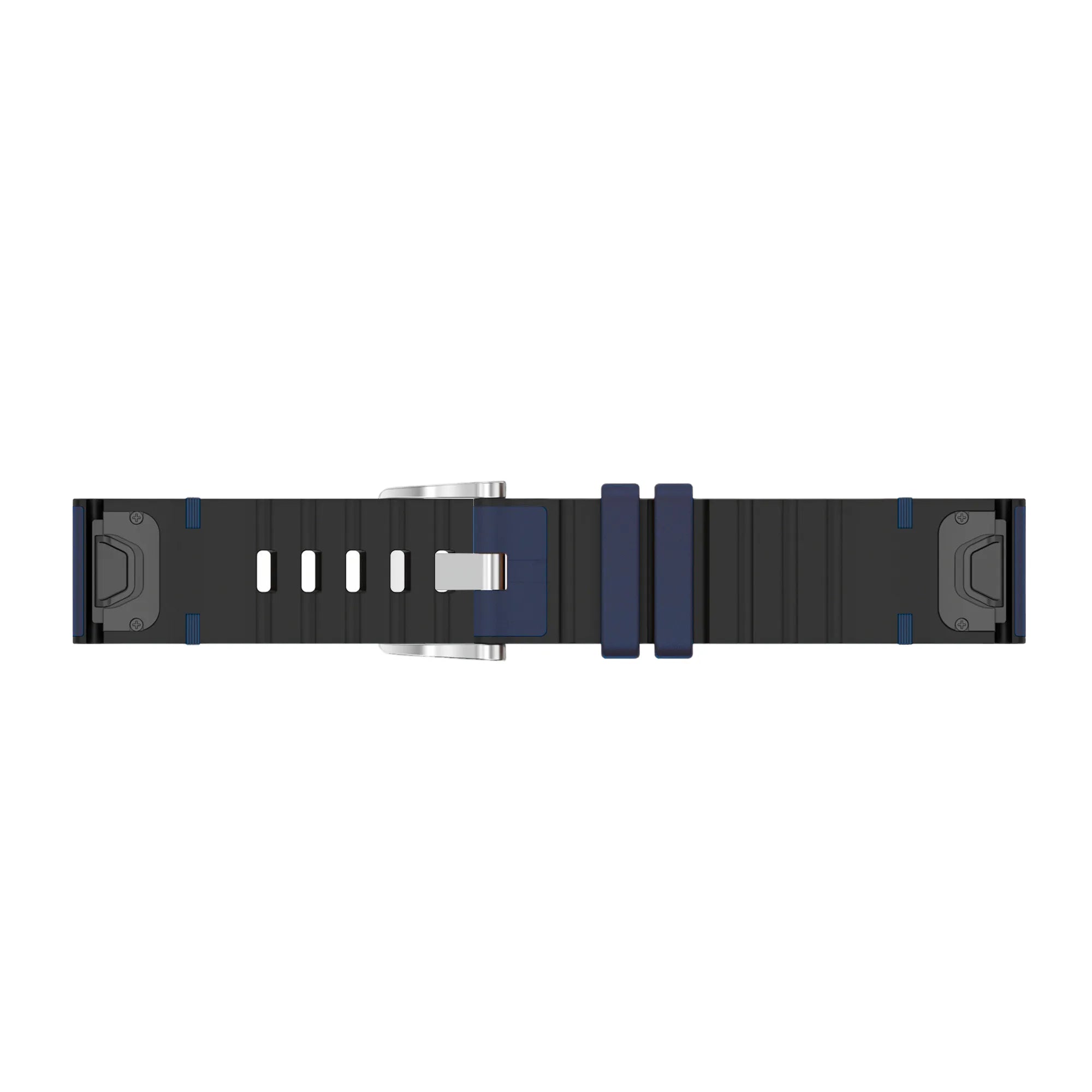 Garmin Fenix E Leather Hybrid Strap (Blue)