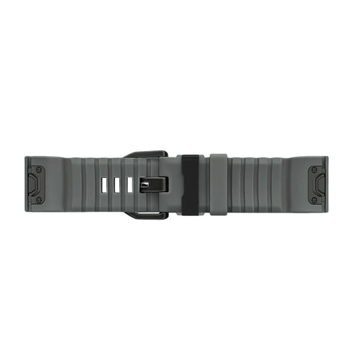 Garmin Fenix E Trail Silicone Strap (Dark Grey)