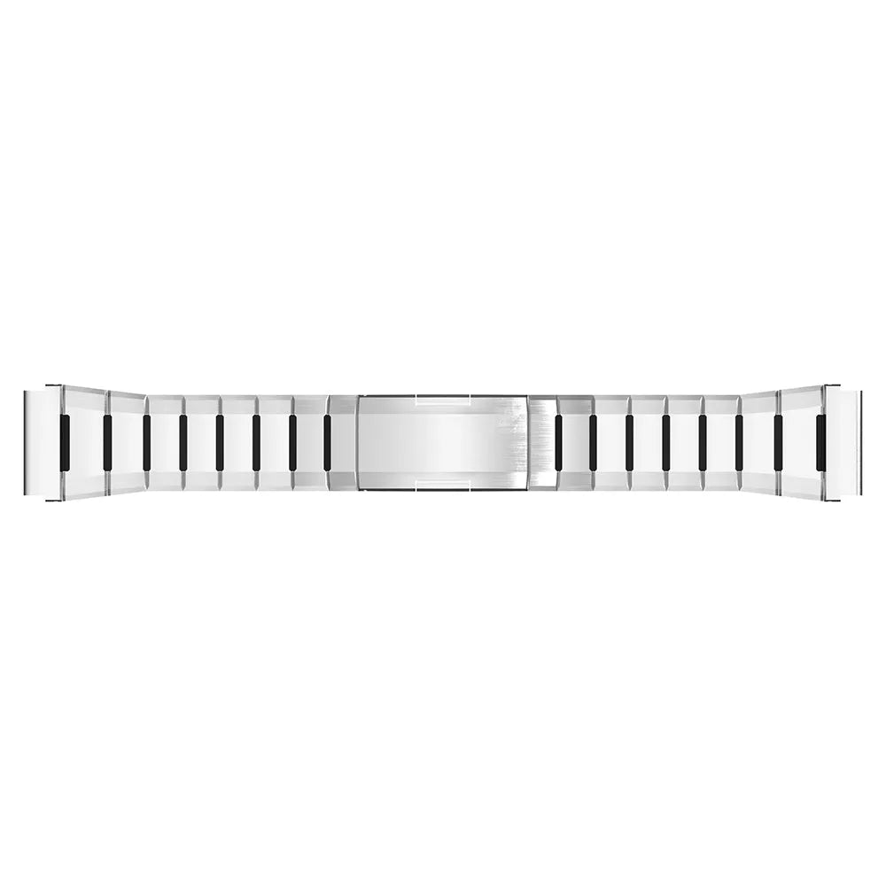 Oppo Watch X2 'One Push' Steel Hybrid Strap (Titanium/Black)