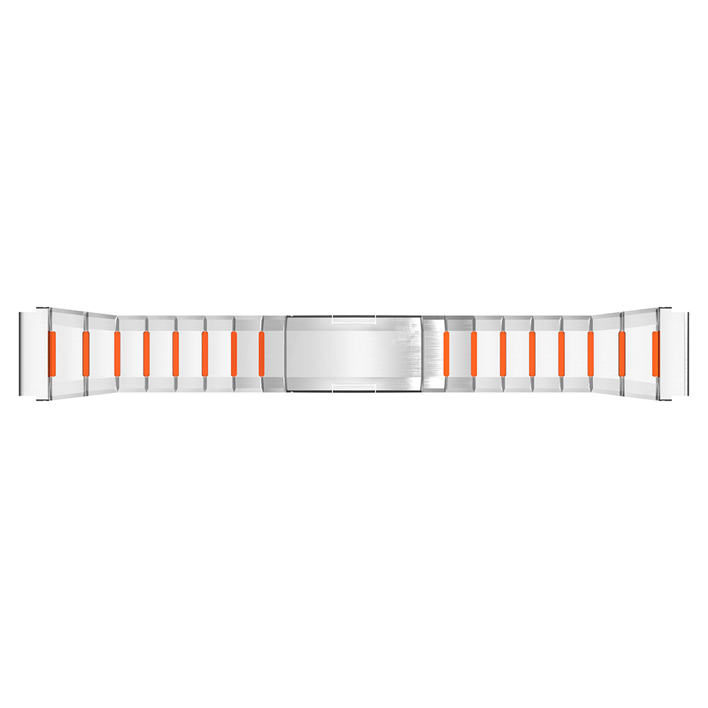 Huawei Watch Ultimate 2 'One Push' Steel Hybrid Strap (Titanium/Orange)