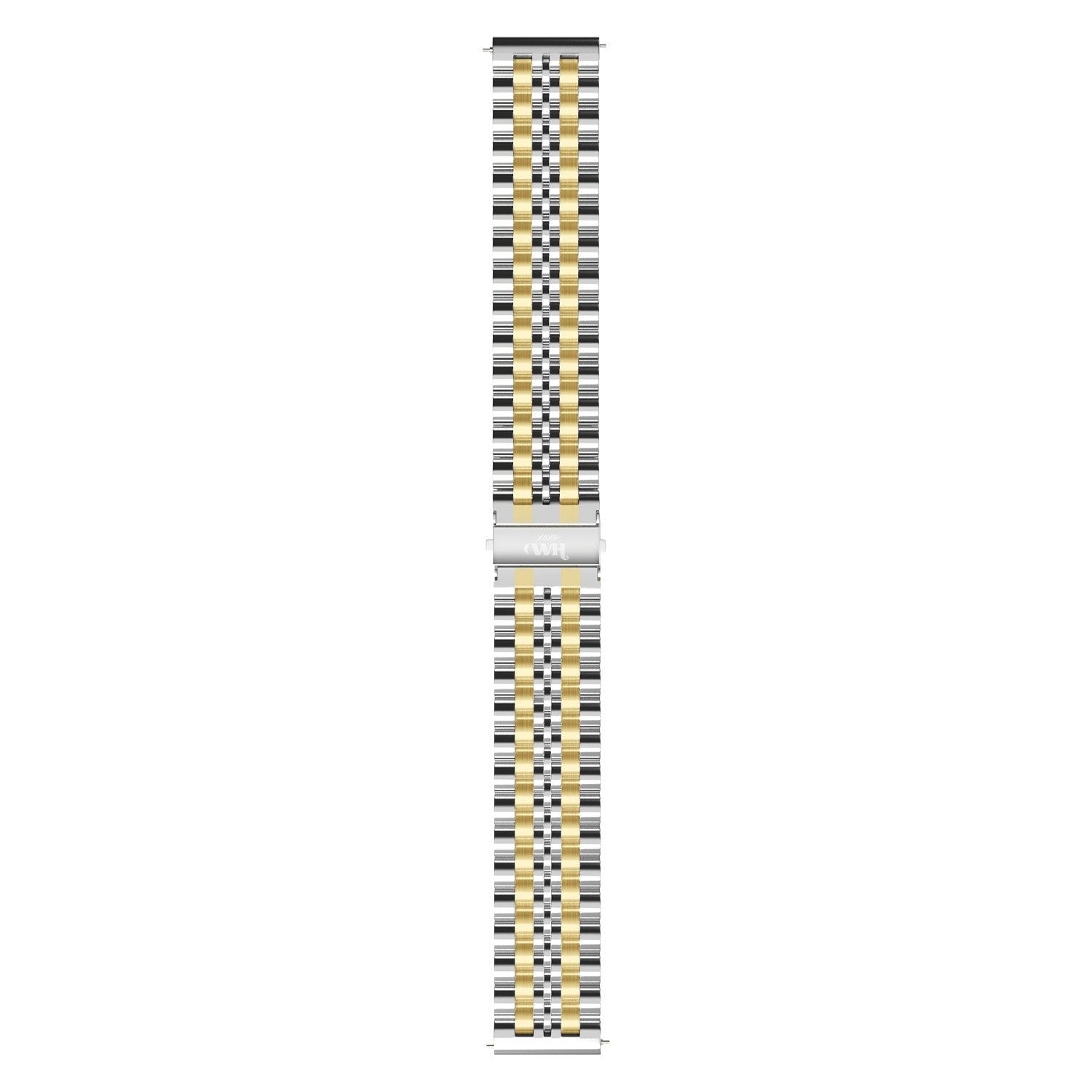 xoxo Wildhearts Amazfit GTS 2 Steel Strap (Silver/Gold)