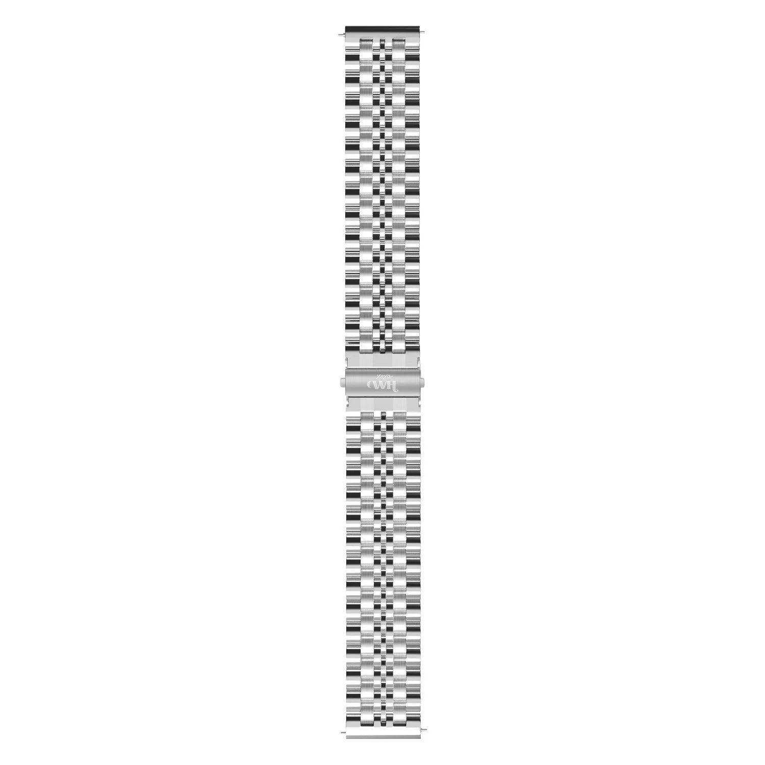 xoxo Wildhearts Amazfit GTS 2 Steel Strap (Silver)