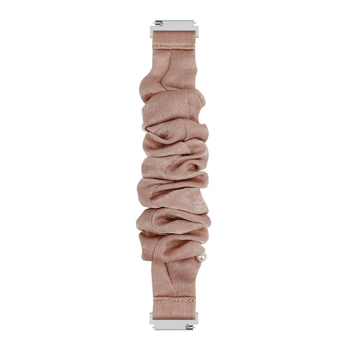 Amazfit GTS 2 Scrunchie Strap (Beige with Pearls)