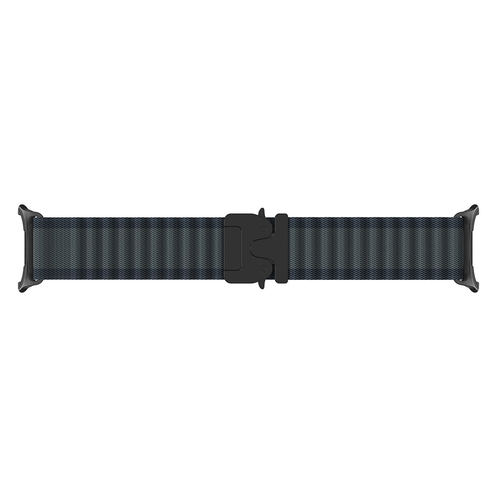 Samsung Galaxy Watch 9 - 44mm Outdoor Nylon Strap with P-Buckle (Black with Black)