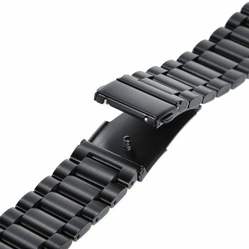 Fossil Gen 4 Explorist (HR) Steel Strap (Black)