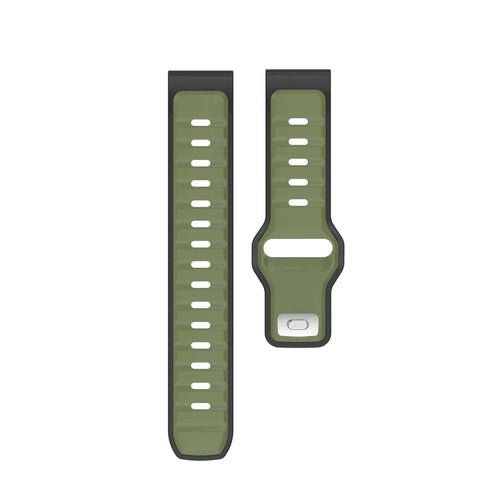 Suunto Race 2 Outdoor Duo Silicone Strap (Green/Black)