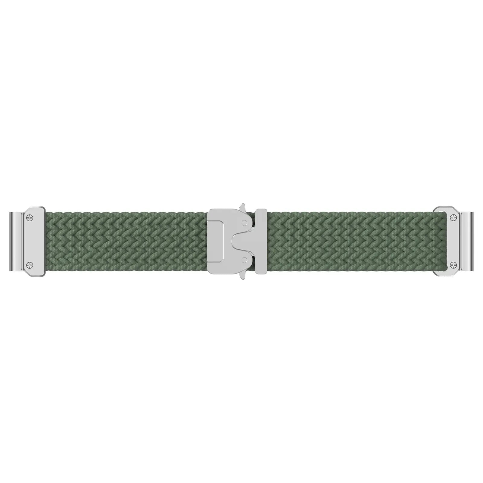 Garmin D2 Delta Braided Strap P-Buckle (Green with Silver)