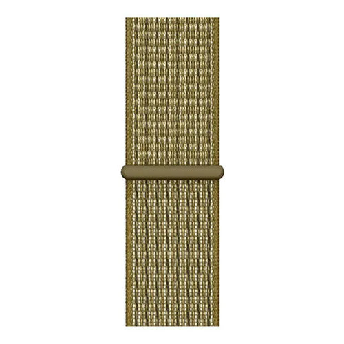 Nylon Strap, olive, laid flat, joined, direct top view
