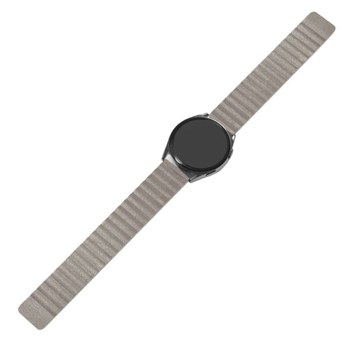 Coros Apex 42mm Leather Loop Strap (Khaki)