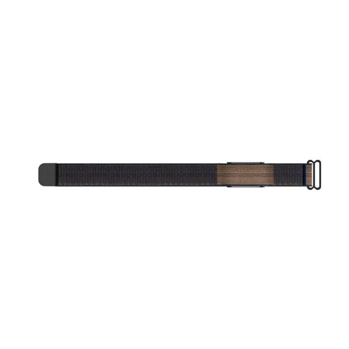 Nylon Strap, blue, laid flat, joined, direct top view
