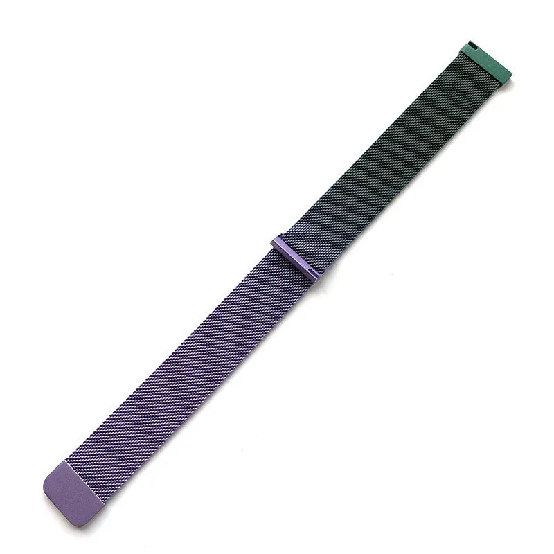 Suunto Nautic S Milanese Strap (Purple/Green)