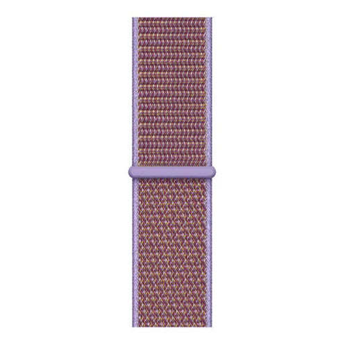 Nylon Strap, lilac, laid flat, joined, direct top view