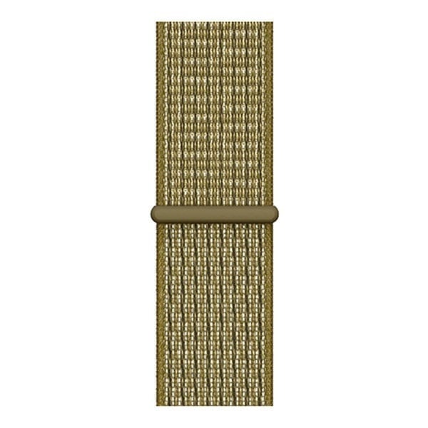 Nylon Strap, olive, laid flat, joined, direct top view