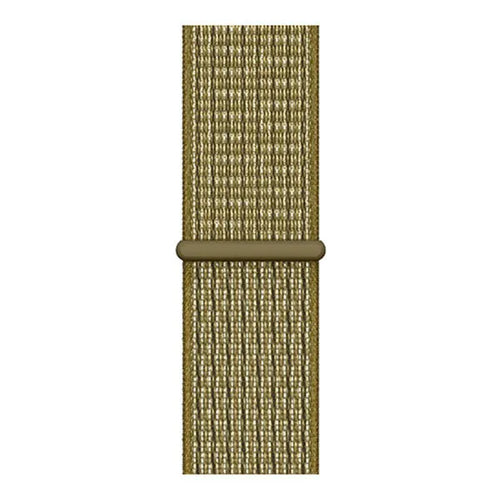Nylon Strap, olive, laid flat, joined, direct top view