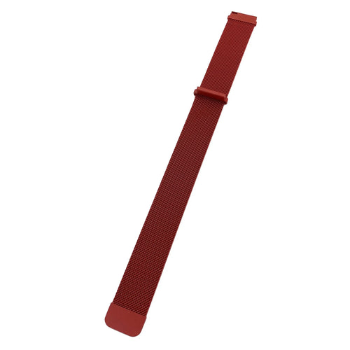 Amazfit Bip U (Pro) Milanese Strap (Red)
