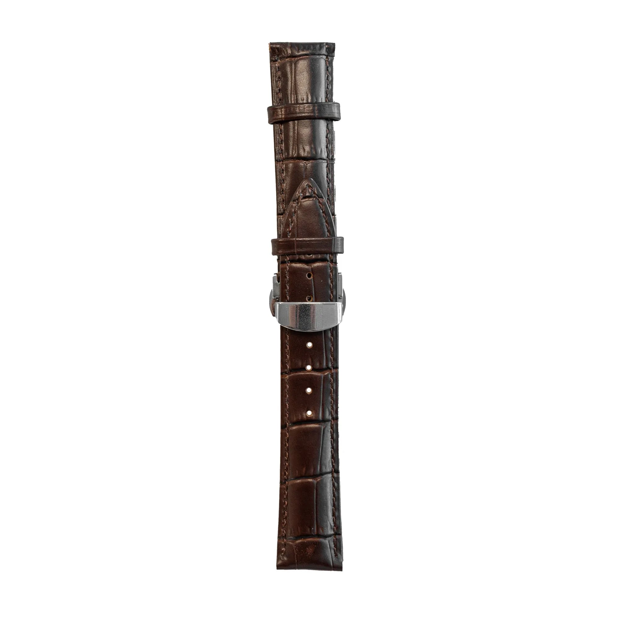 Coros Pace 2 Luxury Leather Strap (Dark Brown)