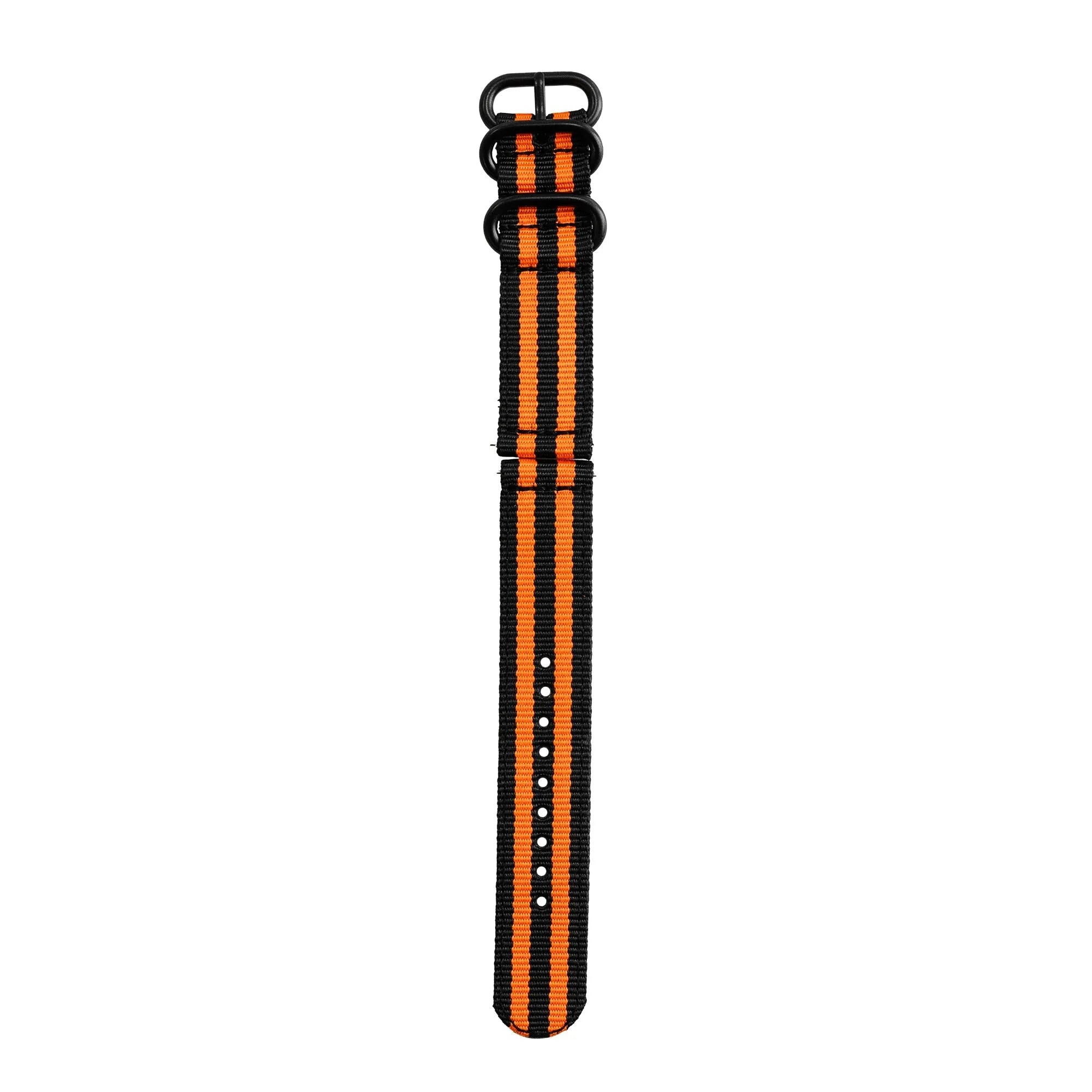 Coros Apex 42mm Nylon Buckle Strap (Black/Orange)