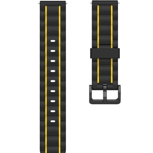 Suunto Nautic S Sport Strap with Buckle (Black/Yellow)