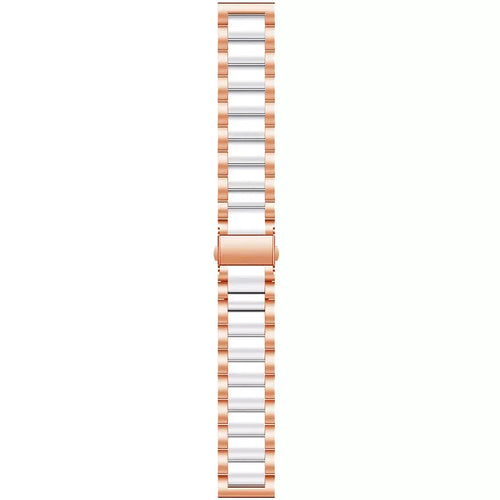 Coros Apex 2 Steel Strap (Rose Gold/White)