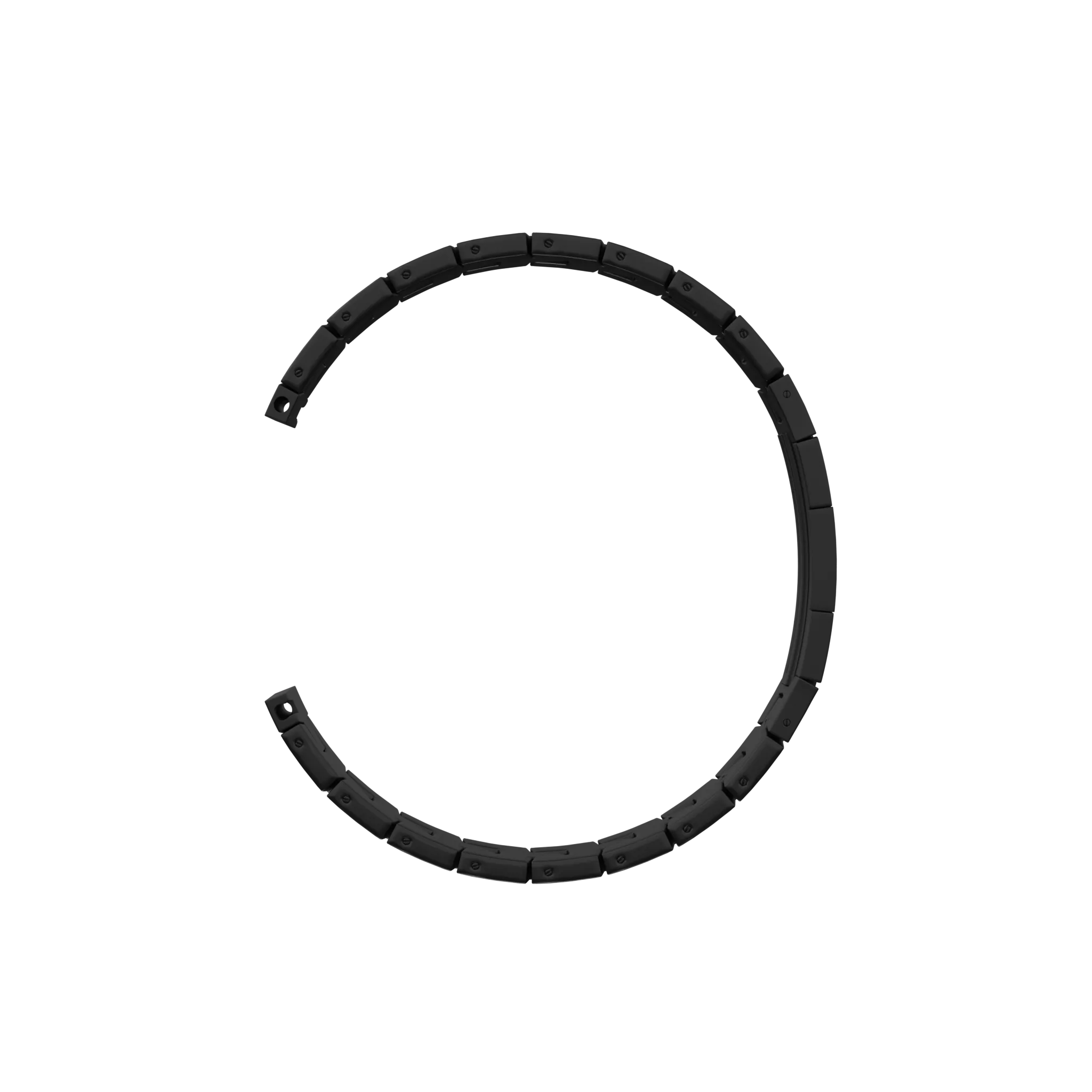 Suunto 9 Peak Titanium Grain Strap (Flat Buckle) (Graphite)