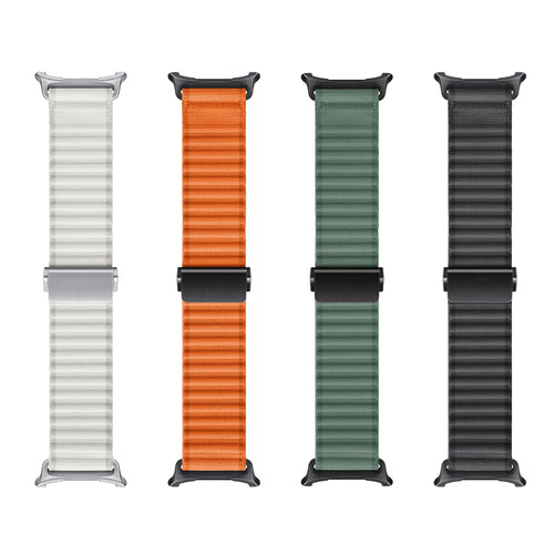 Samsung Galaxy Watch Ultra Outdoor Nylon Strap (Orange)