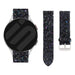 Coros Pace 2 Glitter Leather Strap (Black)