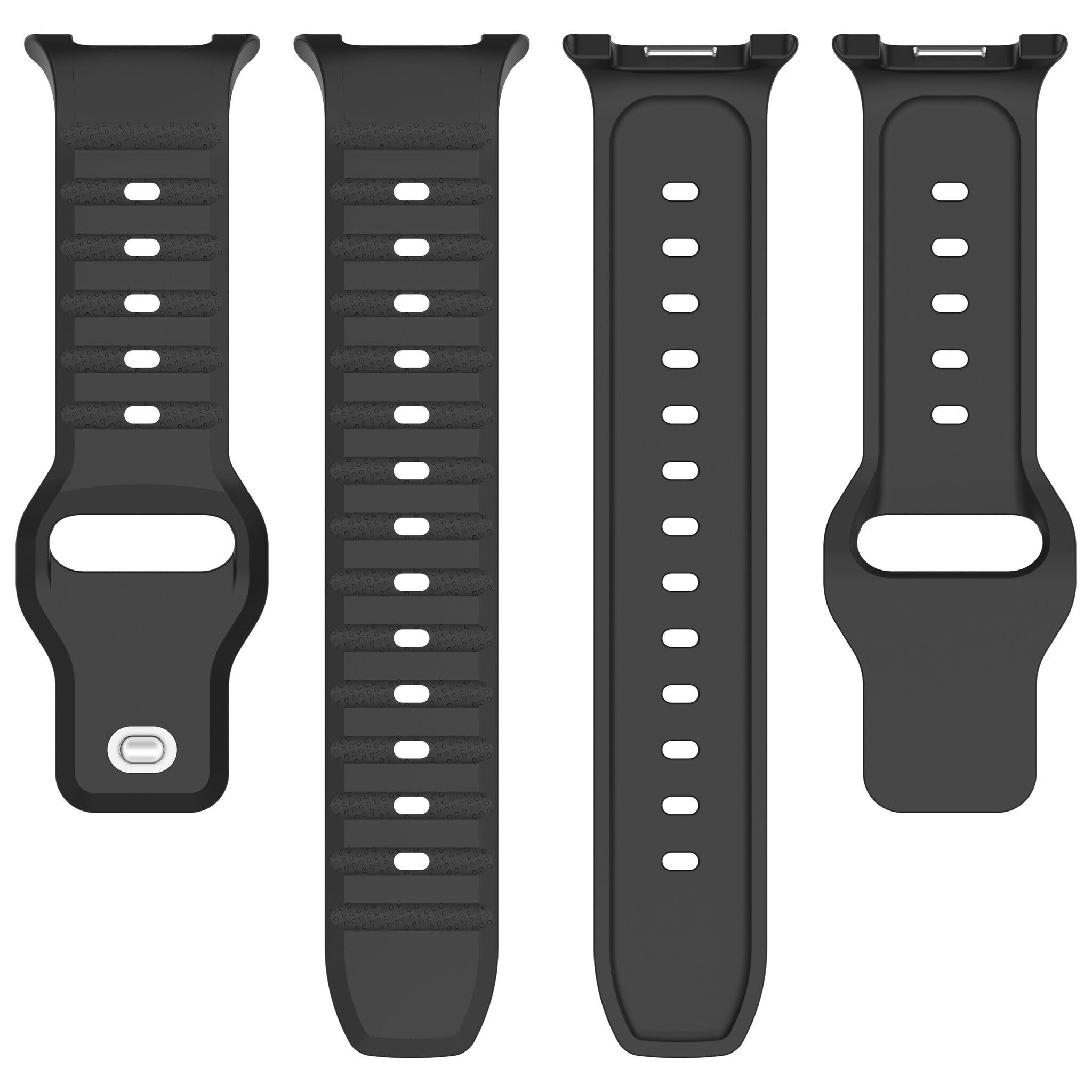 Samsung Galaxy Watch 9 - 44mm Outdoor Silicone Strap (Black)