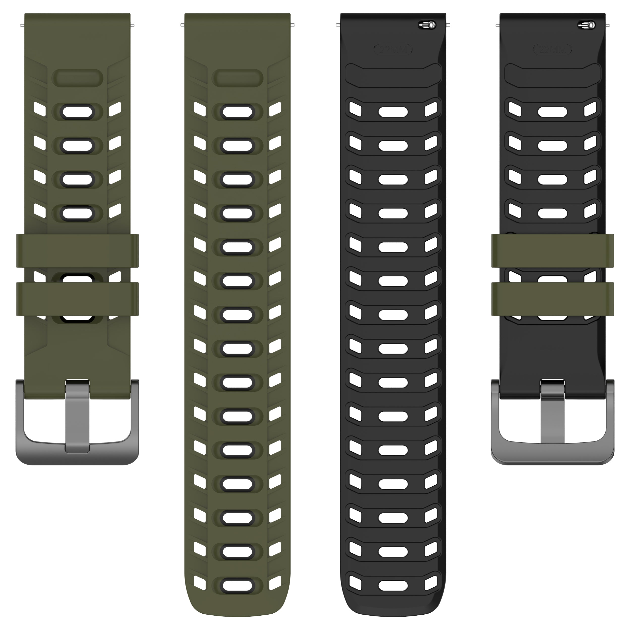 Huawei Watch GT Mecha Sport Strap (Green/Black)