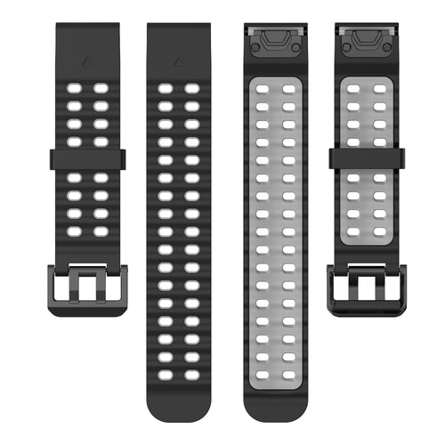Garmin Forerunner 970 Wave Sport Strap (Black/Grey)