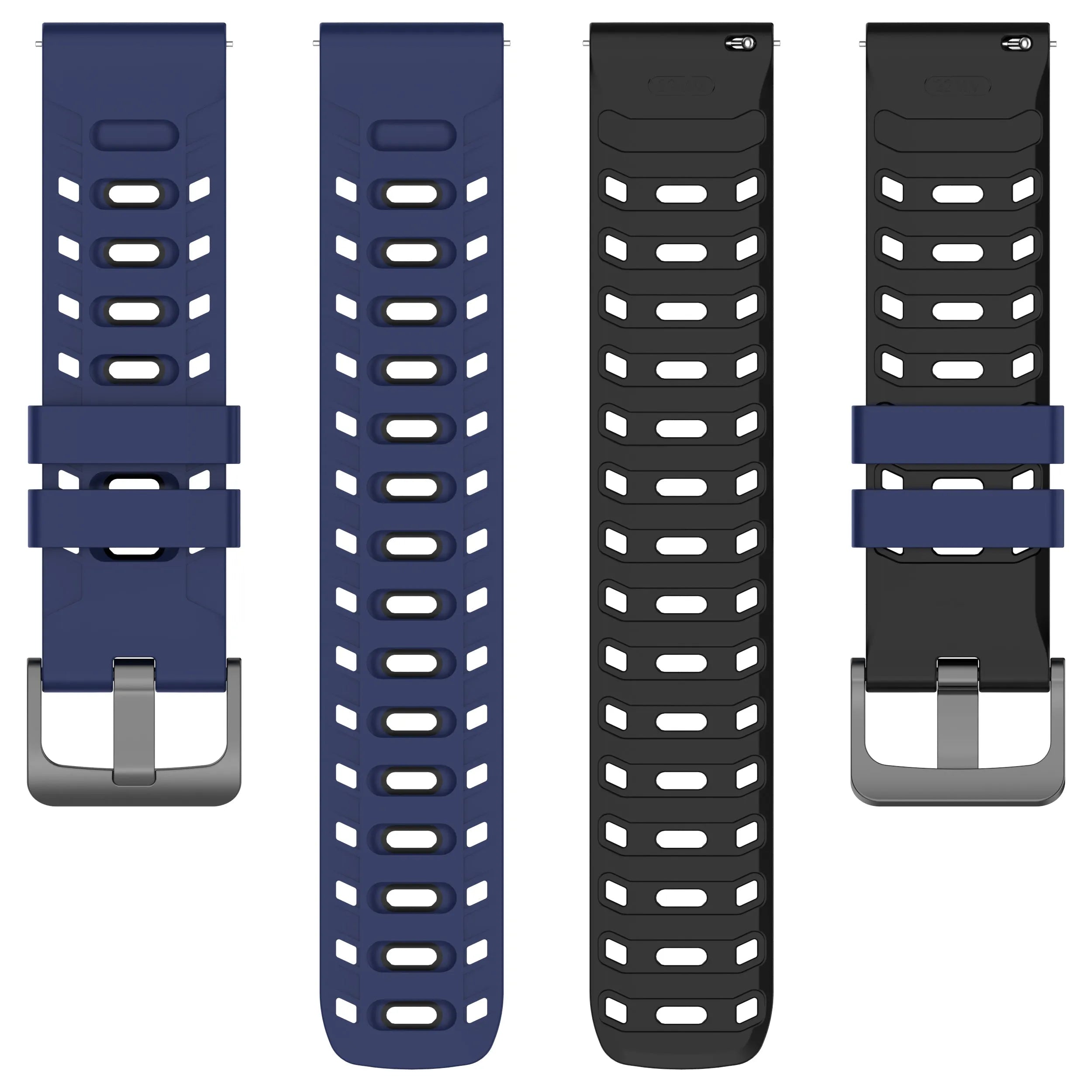 Polar Vantage M Mecha Sport Strap (Blue/Black)